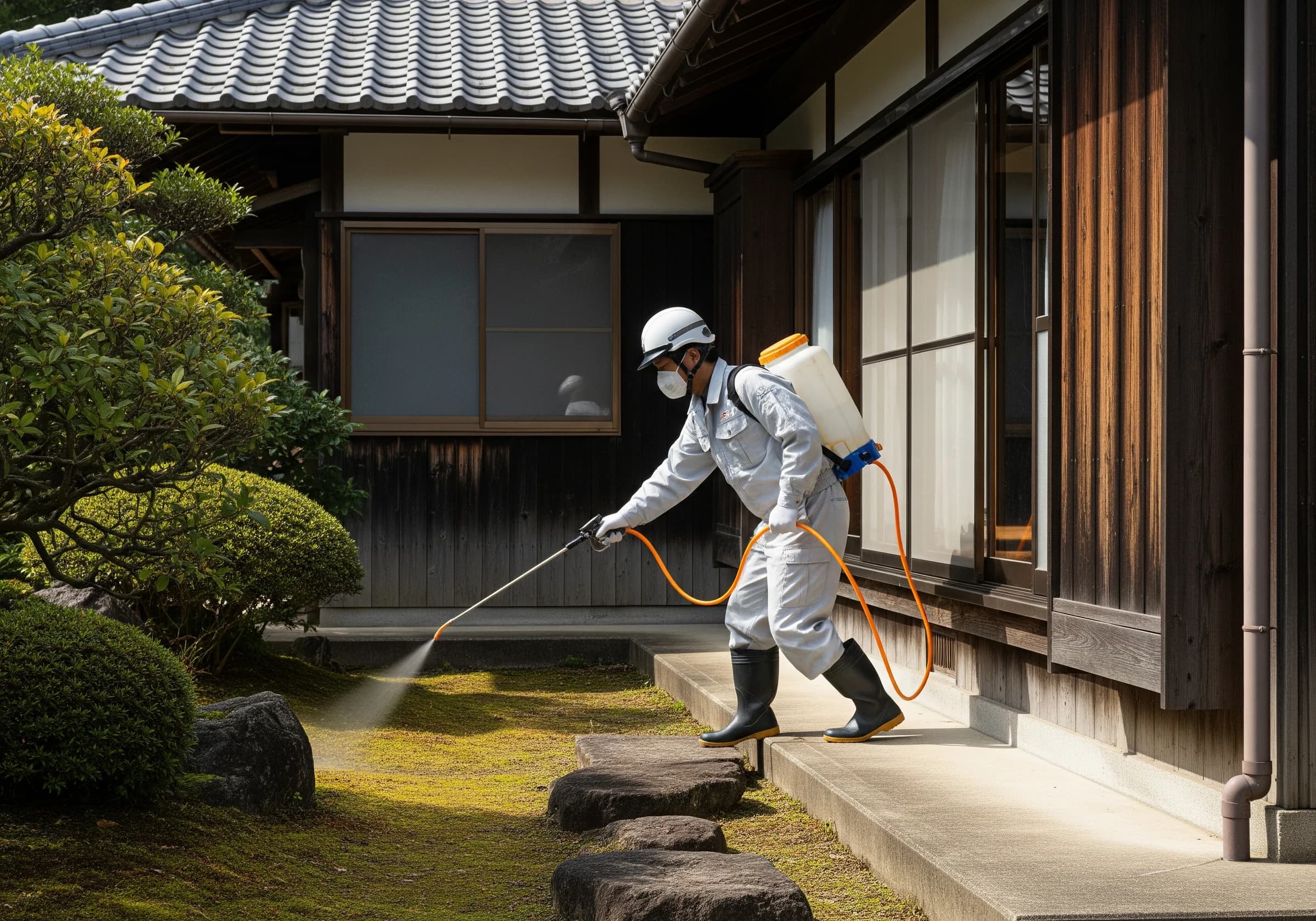シロアリ駆除工事